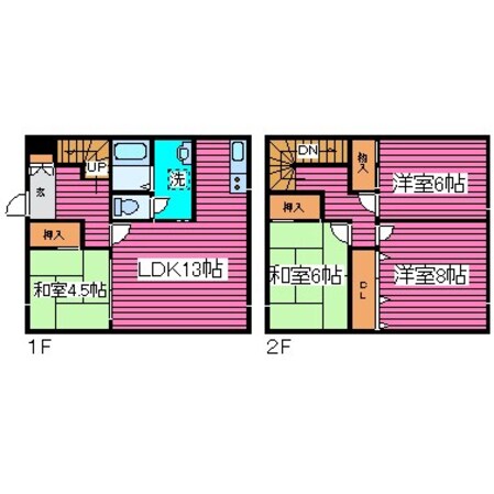 栄町駅 徒歩15分 1-3階の物件間取画像